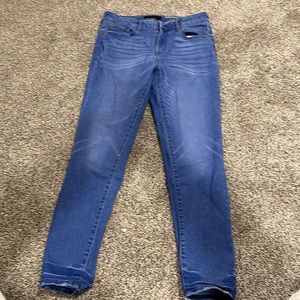 High waisted jeggings